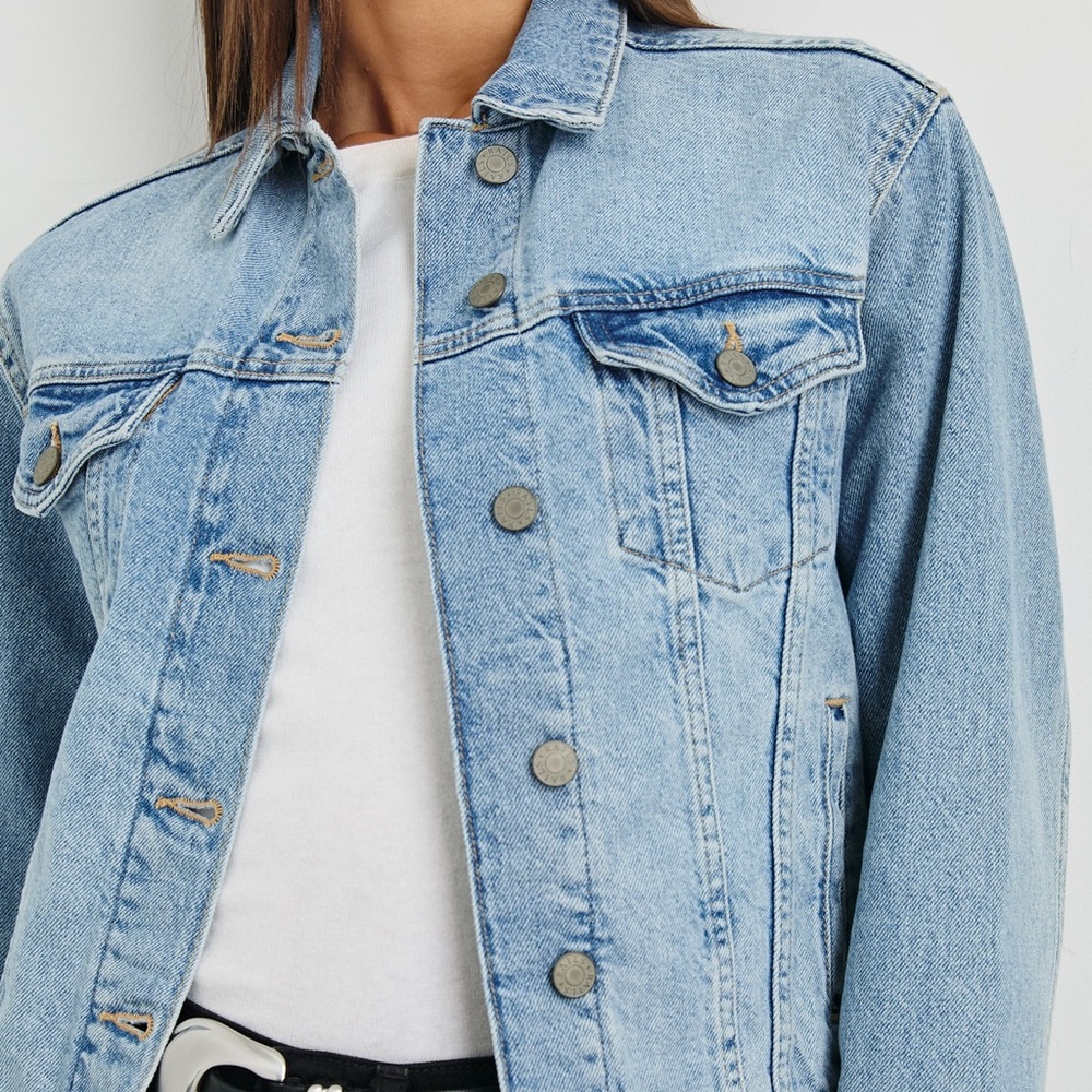 Topshop Light Blue Jean Jacket